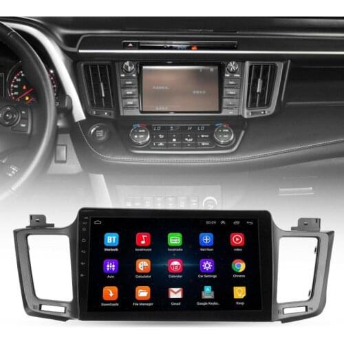 10.1'' HD 32G+2G Car Stereo Radio GPS Navigation for For Toyota RAV4 2013-2015 Android 9.1 System WIFI Radio Multimedia Player