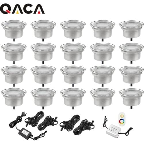 Indoor/Garden Decoration Lamp Led Low Voltage Outdoor Lighting Stainless Steel Lawn Light Decor Home Yard 20pcs/set F104-20