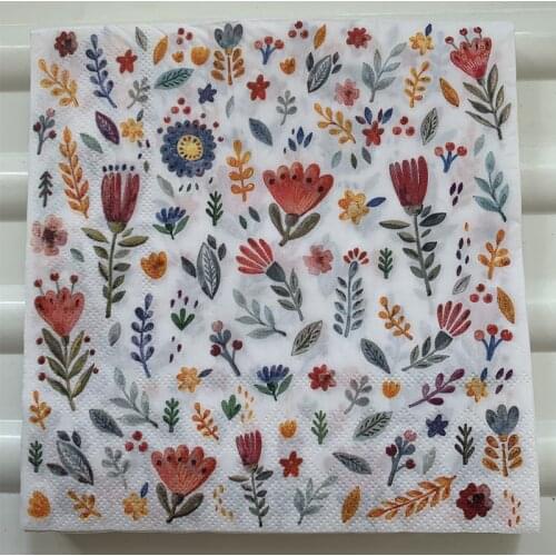 Decoupage table paper napkins elegant tissue vintage towel flower rose butterfly birthday wedding party home beautiful decor 20