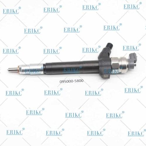 ERIKC Diesel Common Rail Injector 095000-580# Diesel Pump Engine 095000-5800 095000-5801 For CITROEN Jumper 2.2 HDI 74KW 88KW