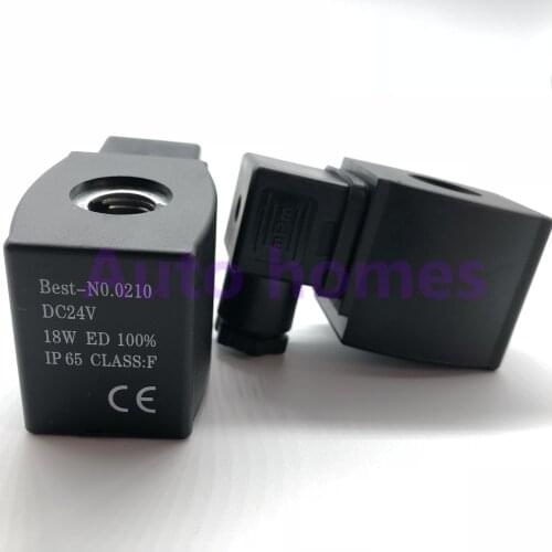 Coil Best-NO.0210 AC220V 50/60Hz 16VA Refrigeration solenoid valve coil IP65 Hole diameter 13mm Height 43mm
