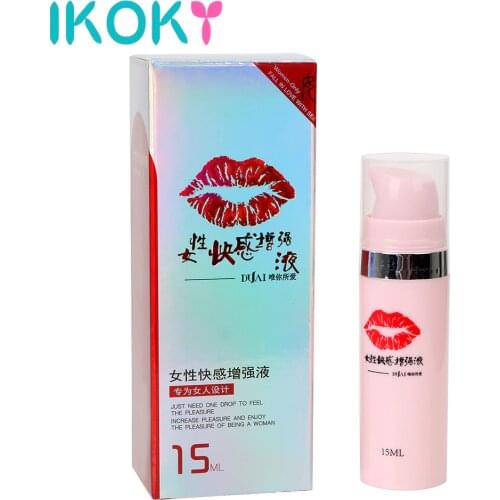 IKOKY 15mL Female Orgasm Liquid Sex Toys for Women Libido Enhancer Vagina Tightening Pheromone Exciter