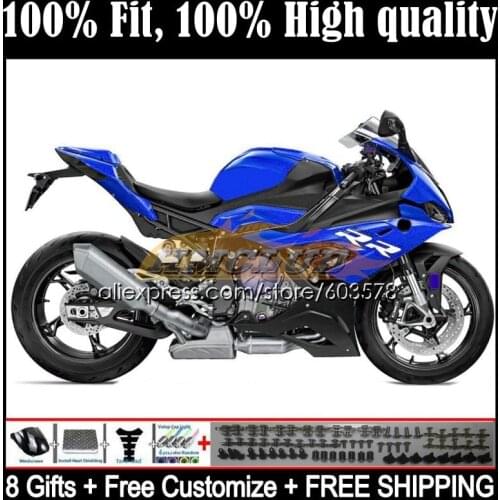 Injection Kit For BMW S-1000 S1000-RR S1000 RR 46CL.57 S1000RR 19 20 21 S 1000 RR 1000RR 2019 2020 2021 OEM Fairing dark blue