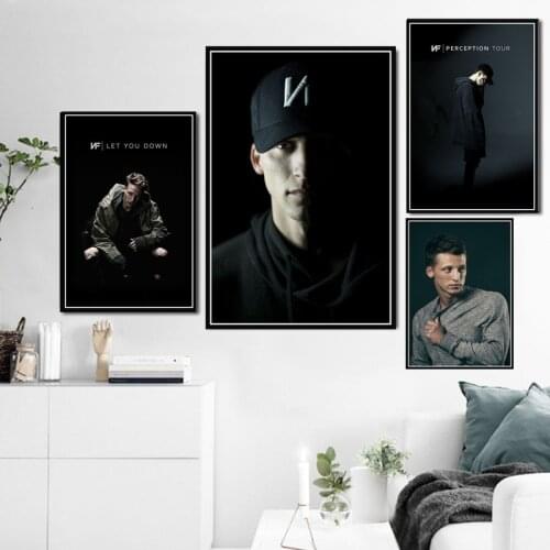 Nf American Rapper Hip Hop Music Canvas Painting Posters And Prints Pictures On The Wall Singer Decoration Home Decor Plakat