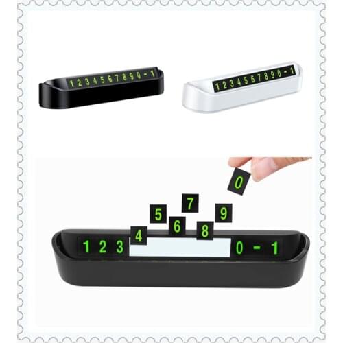 Car parts temporary stop sign phone number box for Ford Focus MK2 MK3 MK4 kuga Escape Fiesta Ecosport Mondeo Fusion