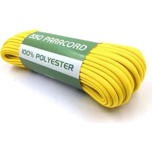 31 Meters Dia.4mm 7 Cores Braided Rope for Woven Bracelet Outdoor Camping Tent Rope Lanyard Clothesline Backpack Decor 875F