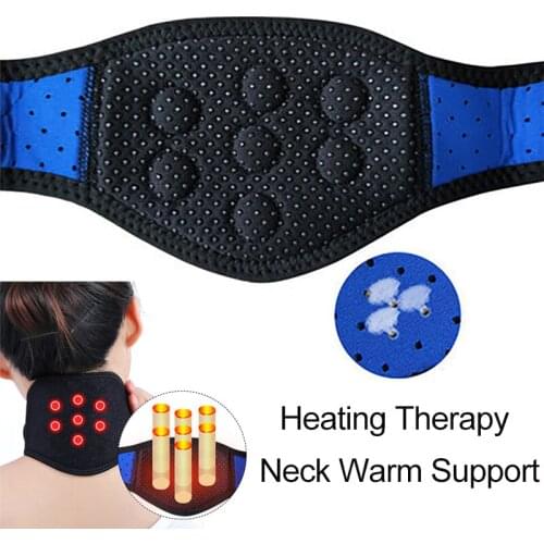 Tourmaline Magnetic Therapy Neck Massager Cervical Vertebra Protection Spontaneous Heating Belt