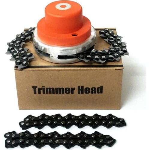 Universal Trimmer Head Chain Brushcutter Garden Grass Trimmer with Thickening Chain for Lawn Mower Garden Tools Part