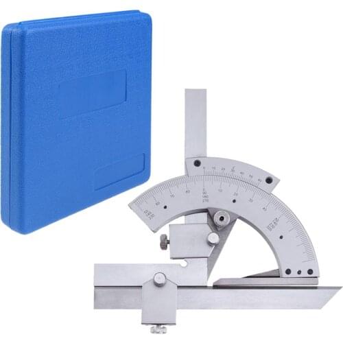 Universal Protractor 0-320 Degree Precision Goniometer Angle Measuring Finder Ruler Tool Woodworking Measuring Tool