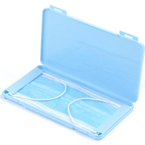 Mask Storage Box Packaging Dustproof Mask Case Face Mask Holder No Pollution Disposable Mask Box Organizer