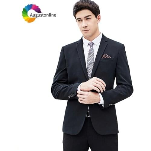Evening Party Black Business Men Suits For Wedding Suits Groom Blazer Slim Fit Formal Custom Tuxedo Terno Traje Hombre 2Pieces
