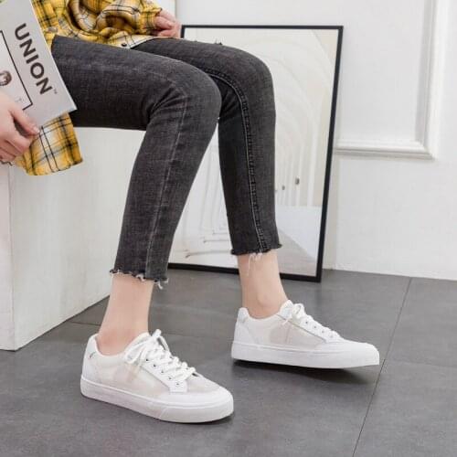 Womens Leather Shoes Fashion Flats Spring Summer Women Causal Sneakers Floral Breathable White Shoes High Quality Shoes Women99