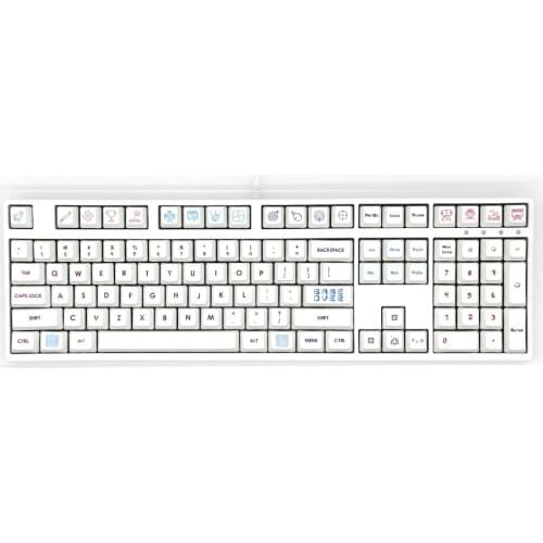 104 Keys PBT Keycap DYE-Sublimation OEM Profile Game Personalized Keycaps For Cherry MX Switch Mechanical Keyboard Blue Switch