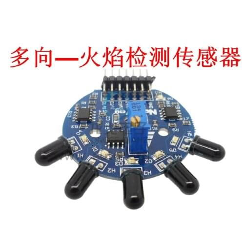 5 Channel Flame Sensor Module for Robot Fire Alarm Dropshipping