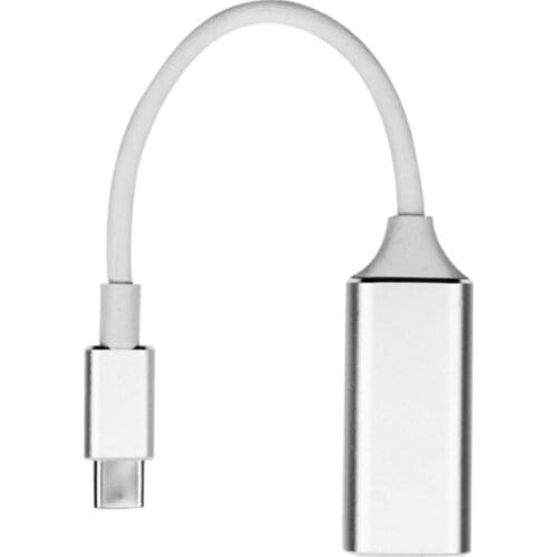 USB Type C Adapter USB 3.1 (USB-C) to HDMI-compatible Adapter Male To Female Converter For PC Computer TV Display mobile Phone