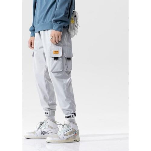 Streetwear Hip Hop Cargo Pants Men Women Pockets Korean Style Joggers Trousers Casual Harem Pants Men Dropshipping