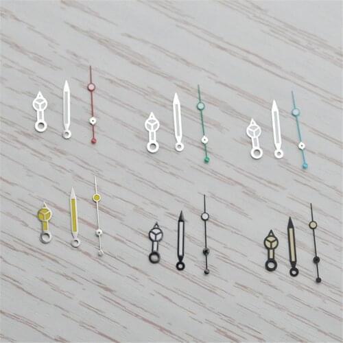 NEITON watch hands green luminous hands fit NH35 NH36 ETA 2836 2824 Miyota 8205 8215 821A Mingzhu DG 2813 3804 movement