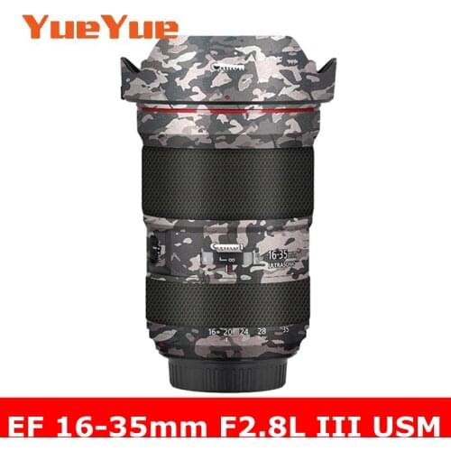 For Canon EF 16-35mm F2.8 L III USM Macro Anti-Scratch Camera Lens Sticker Coat Wrap Protective Film Body Protector Skin Cover