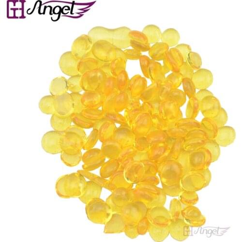 100gram keratin glue granule/beads/grain for pre-bonded human hair extension BLONDE color 3 colors optional