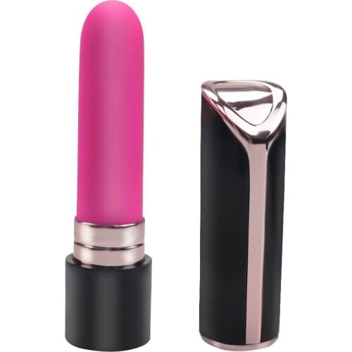 Strong Power Lipstick Vibrator Waterproof Rechargeable 10 speeds Jump Egg G Spot Bullet Massager Women Sex Toys