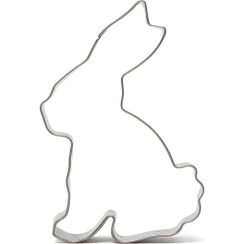 Easter Rabbit Cookies Cutter Mold Stainless Baking Cake Decorating Tools Happy Easter Decoration for Home