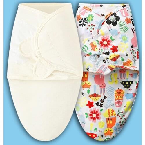 Wholesale baby swaddling newborn wrap blanket 100% cotton soft 0-6 months Blanket Swaddle Sleeping bag