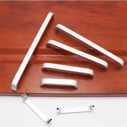 PQB Home Improvement Aluminum Handles Kitchen Door Cabinet Straight Handle Pull Knobs