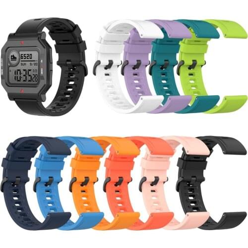 Silicone strap for Amazfit Neo smart watch acccessories wristband sport adjustable strap for huami amazfit neo bracelet loop