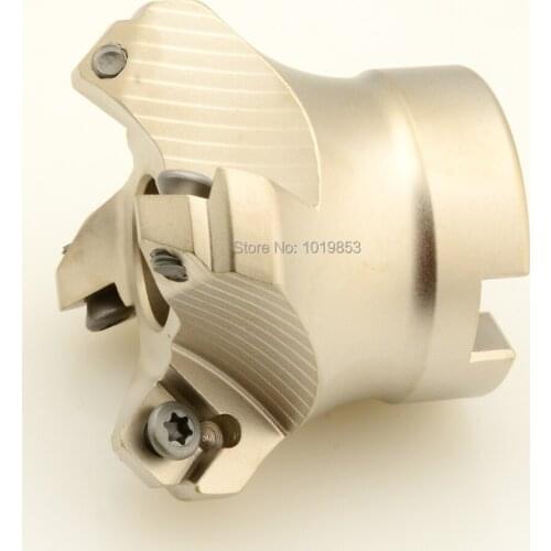 KM12 -50-22-4T 45 degree indexable face mill cutter for SEKT1204 carbide inserts