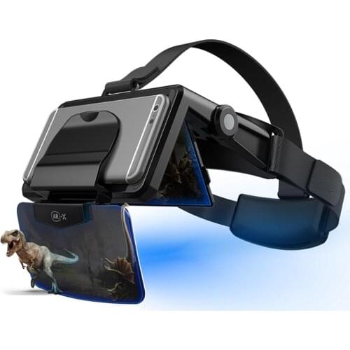 Foldable ForFIIT VR AR-X Glasses Helmet 3D VR Glasses Virtual Reality Headset For Smartphone Cardboard Casque Phone Android