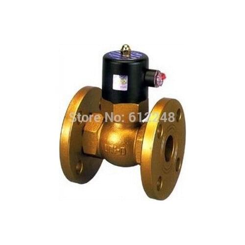 Solenoid Valve Flange Steam Valve Withstand Hight Degree 180C 2W400-40F