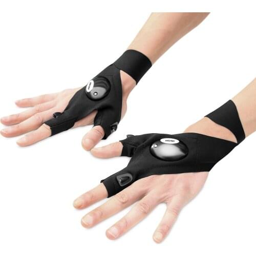 LED Finger Light Gloves Car Accessories for Chevrolet Cruze Aveo Captiva Trax Lova Malibu Renault CAPTUR Megane Koleos