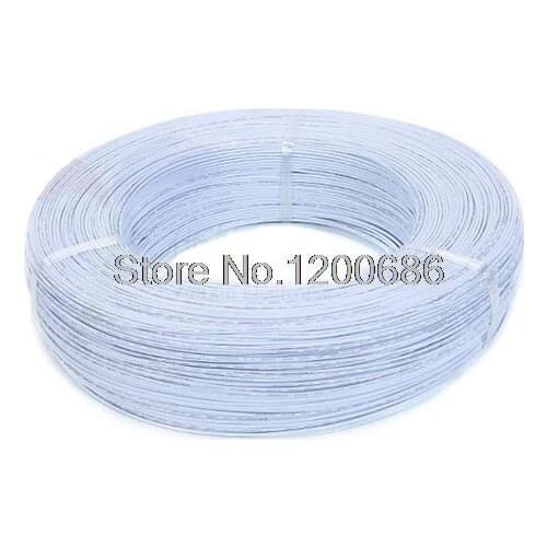 UL 1007 22AWG white 10 meters UL1007 Electronic Wire 22awg OD1.6mm PVC Electronic Wire Electronic Cable UL Certification