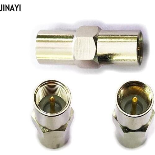 10pcs FME Male Plug to FME Male in series Straight RF Coaxial Cable Adapter Connector