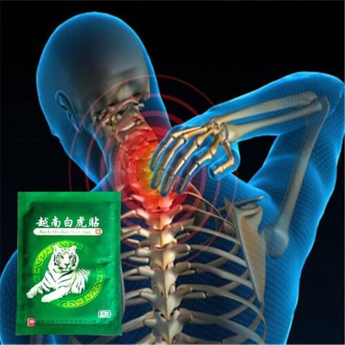 32Pcs/4bags Vietnam White Tiger Plaster Muscle Rthritis Neck/Body Pain Relief Patch sprains/Lumbar spine Ache Relaxation Plaster