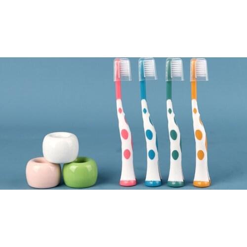 4 Pcs Cute Cartoon Baby Teeth Care Toothbrush Super Fine Soft Children Toothbrushes