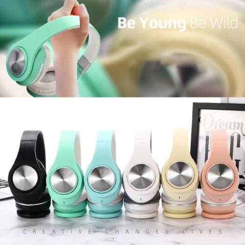 5.0 Foldable Bluetooth Wireless Sport Headphone Noise Reduction Stereo Headset