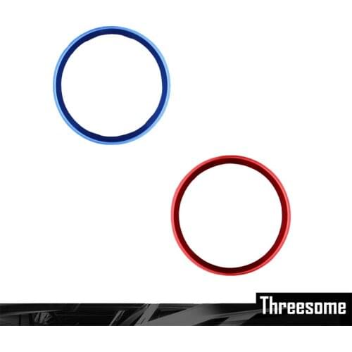 Accessories For Mercedes-Benz New C-class C180 C180L C200 C200L C260 Center Steering Wheel Decoration Ring Cover Kit Trim