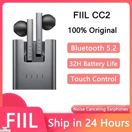 Youpin FIIL CC CC2 TWS Noise Reduction Sports Wireless Bluetooth 5.2 Earphones,With Micr, support HuaWei, Xiaomi and Iphone
