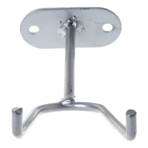 L9BE Gravity Feed Paint Spray Holder Stand Sprayer Fixed Bracket Wall Bench Mount fit for standard Pot Hook Booth Cup