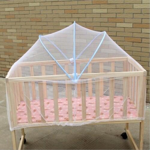 Baby Cradle Bed Mesh Mosquito Nets 2019 Foldable Summer Baby Arched Mosquitos Nets Portable Crib Netting For Infant Baby Cradle