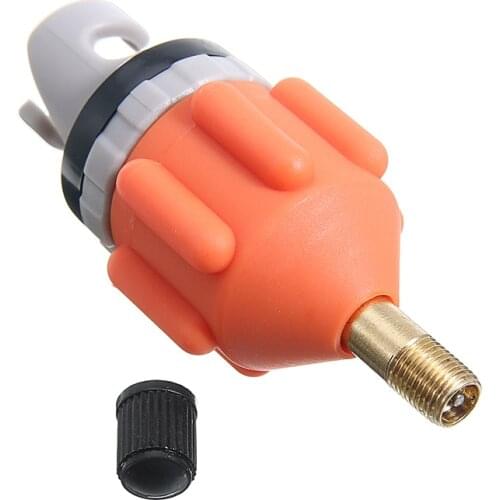 For SUP Paddle Board Pump Converter Inflatable Boat Dinghy Air Valve Adaptor Air Pump Inflator Adapter Converting Pumping Head