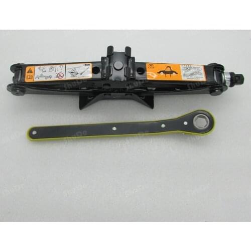 Licensing legislation one ton car jack car with a hand -type passenger car tire changing tool trolley car jack 1 tons