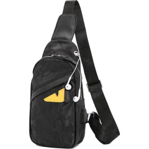 Fashion mens chest bags PU Leather Casual Crossbody Bags spring summer male breast bag shoulder Pack Waist bags solid color