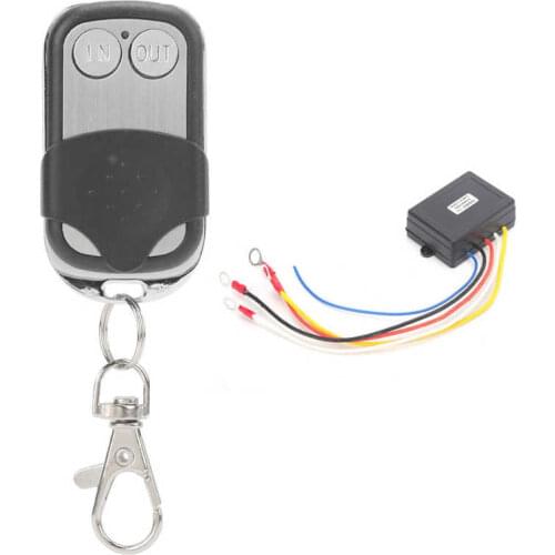 12V Winch Wireless Remote Control Set 434MHz 50ft Long Range Anti-Interference for Jeep Truck ATV Winch Remote Kit