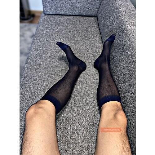 Calf Socks Classic Vintage Socks Cotton Socks Nylon Fetish Wild Sexy Pantyhose Calf Leggy Male Nylons Sex Appeal Adorable Sex