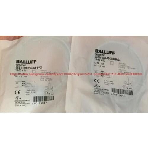 100% NEW BES M18MI-NSC80B-BV02 Proximity Switching Inductor DC 3-wire NPN Normally Open Sensor