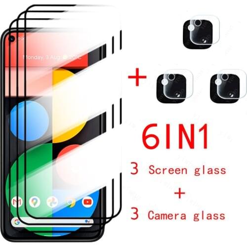 Full Cover Glass For Google Pixel 5 Screen Protector For Pixel 4A 5G 5 Tempered Glass Protective Phone Film For Pixel 5 4A 5G