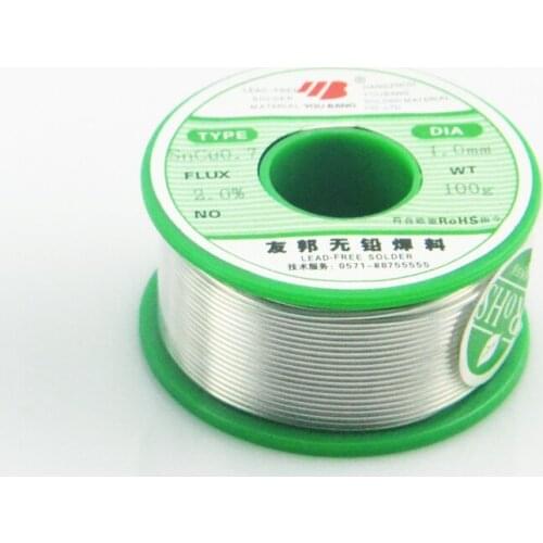 Lead free solder wire high activity low melting point free clean rosin flux cored wire 0.8 1.0MM tin wire