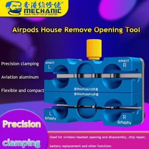 Mechanic AirFix Earphone Repair Fixture For AirPods 1/2 Shell Universal Headset Repair Holder Clamp Alignment Fixing Mold